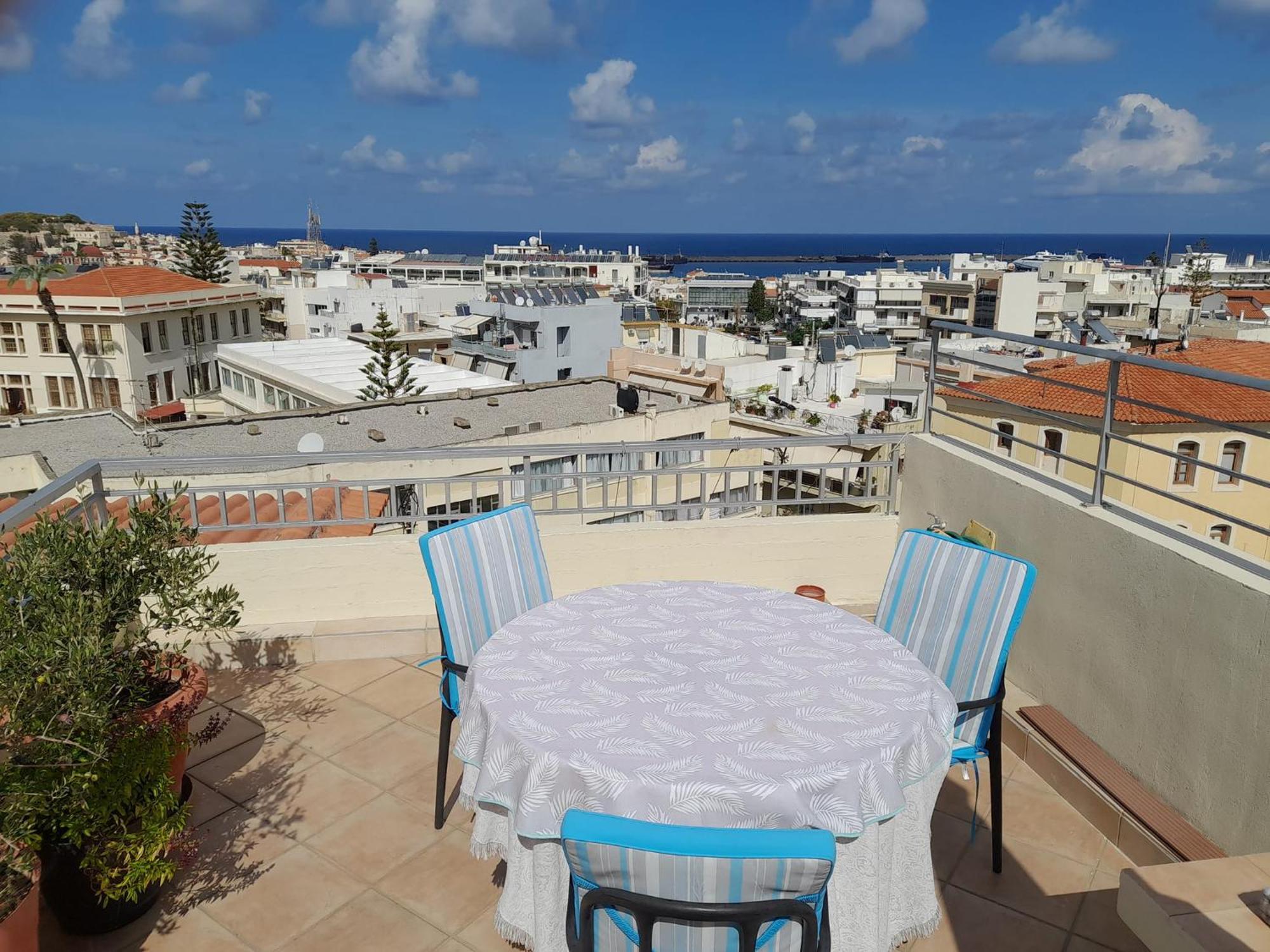 Rethymno Panorama Heights Apartment Bagian luar foto